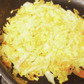 urara☆☆'s cooksnap of when they made キャベツ炒めの卵とじ.