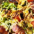 緑の人魚's cooksnap of when they made 焼きブロッコリー＆トマトのチーズグリル.