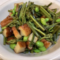 明日の風☆'s cooksnap of when they made わらびとさつま揚げと枝豆の煮物.