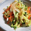 気まぐれ♡雨おんな's cooksnap of when they made ☺簡単♪ズッキーニと胡瓜と人参のナムル☺.