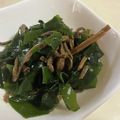 papikun's cooksnap of when they made 止まらない♪ぜんまいとわかめのナムル.