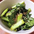 あたりめっこ's cooksnap of when they made 何食べ☆山田さんの小松菜のポン酢漬け.