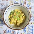 mmameco's cooksnap of when they made 簡単おいしい☆大根葉とツナの卵とじ炒め♪.