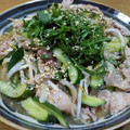 や～たん食堂's cooksnap of when they made さっぱり★豚肉ときゅうりの梅だれ炒め.