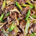 ツインズちゃま's cooksnap of when they made エリンギとアスパラの豚肉オイスター炒め.