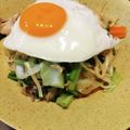 ばたみそーぱん☆'s cooksnap of when they made ミーゴレン　インドネシア風焼きそば.