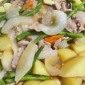 トコタン's cooksnap of when they made 大蒜ごろりスタミナ肉じゃが☆焼肉のタレで.