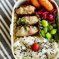 マルんちの丸顔's cooksnap of when they made お弁当に♪塩麹で豚こまの紫蘇だんご.