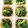 ☆瑛☆'s cooksnap of when they made 小松菜のナムル.
