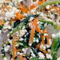 MOｰON's cooksnap of when they made 絹ごしで簡単白和え。ほうれん草とにんじん.