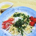 まる゜'s cooksnap of when they made 大葉おろし冷やしうどん.