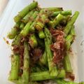 　青空大好き's cooksnap of when they made 簡単お弁当にも♪アスパラガスのおかか和え.