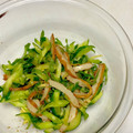 ピョンちゃん★'s cooksnap of when they made きゅうりとさつま揚げの酢の物.