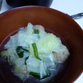 なっちゃん３１１'s cooksnap of when they made ぶっこみ☆鶏だんごキャベツ鍋♪.