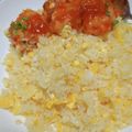 まーく71's cooksnap of when they made エビチリチャーハン★.