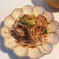 ひかちび8823's cooksnap of when they made 簡単　時短　豚しゃぶ味噌胡麻キュウリ和え.