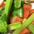 あおむし26's cooksnap of when they made トマトと小松菜のイタリアンサラダ.