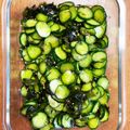 ayunecoo's cooksnap of when they made 簡単5分我が家のきゅうりとワカメの酢の物.