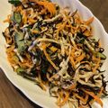 お天気マーク's cooksnap of when they made 簡単！人参と切り干し大根のひじきサラダ.