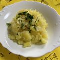ankotetu's cooksnap of when they made ワインやビールに♪アンチョビポテトサラダ.