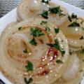 ひっこ's cooksnap of when they made 新玉ねぎのステーキ.