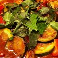 マスタードサンクス's cooksnap of when they made 鶏と夏野菜のトマトソース煮.
