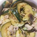 クックZPCBAF☆'s cooksnap of when they made 豚肉とズッキーニのみょうがポン酢炒め.