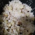 クックHMU6R8☆'s cooksnap of when they made 新じゃがバタ炊き込みごはん.