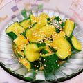 みぽぽ37's cooksnap of when they made お弁当★豆板醤たたきキュウリ★日持ち.
