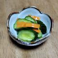和☆2049's cooksnap of when they made きゅうりのからし漬け.