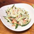 ゆゆゆぱっと's cooksnap of when they made ***ワサビツン★カニかまキュウリ***.