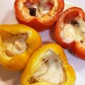 saki1010's cooksnap of when they made スペイン”料理の鉄人”チーズinピーマン.