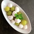ひさかた's cooksnap of when they made マスカットとモッツアレラ.