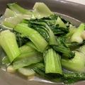 凸とモとモ's cooksnap of when they made 台湾料理屋の味！空芯菜の青菜炒め.