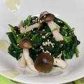 クックうさのおもち's cooksnap of when they made 常備菜！ほうれん草としめじのおひたし♪.