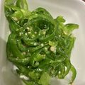 こかやん's cooksnap of when they made さっぱり☆生ピーマンのナムル.