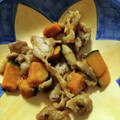 くーまんず's cooksnap of when they made 豚肉とかぼちゃのオイスター炒め.