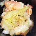 MEME72's cooksnap of when they made 春キャベツの白だし煮.