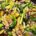 SOUL165K's cooksnap of when they made ナスとひき肉のごま油炒め茗荷入り うまい.