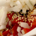 MULA's cooksnap of when they made ご飯がすすむ！？トマトの和風サラダ☆.