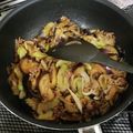 クックプ～'s cooksnap of when they made なす・新玉ねぎ・セロリ・ひき肉の甘辛炒め.