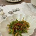 たべものにっき　tabemono's cooksnap of when they made モロッコいんげん のきんぴら.