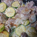 みきぶぅぶぅ's cooksnap of when they made 鶏肉とズッキーニの七味マヨ炒め.