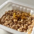 ＊葉っぱちゃん＊'s cooksnap of when they made 相性バッチリ☆カレー納豆♡減塩にも！.