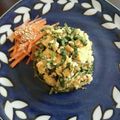 307号室's cooksnap of when they made ルッコラのマヨ卵炒め.