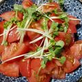 サボテンママコ's cooksnap of when they made 冷やしトマトサラダ★ポン酢ドレッシング.