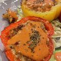 瀬戸ぽん's cooksnap of when they made パプリカの肉詰め.