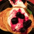 ぽぽりん's cooksnap of when they made バナナヨーグルトパンケーキ.