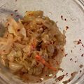 たべるたべるたべる's cooksnap of when they made 超簡単、古いキムチをリサイクル？なナムル.