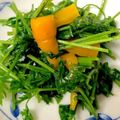 森のさくらっち's cooksnap of when they made 間引きにんじん*葉も美味♡シンプル炒め.